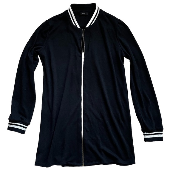 ruti Sweaters - RUTI FULL ZIP SWEATER SPORTY ACADEMIA PREPPY MODERN MINIMALIST CHIC SOFT
